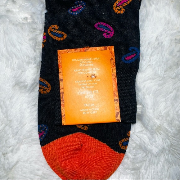 NWT Tallia Men’s Luxury Socks - Picture 3 of 3